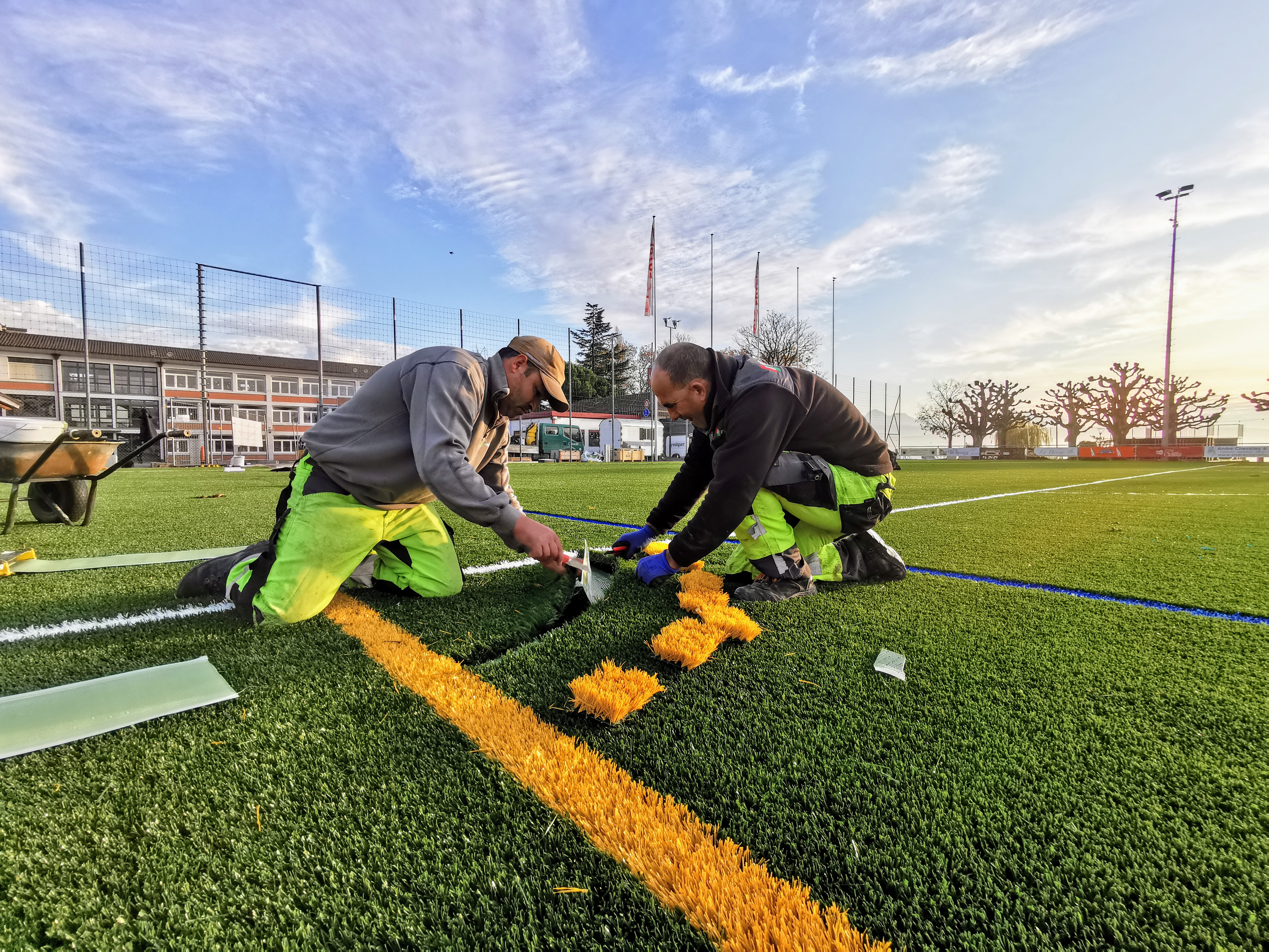 chantier foot