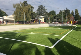 Versoix - Collège du Léman - Terrain Multisport gazon synthétique