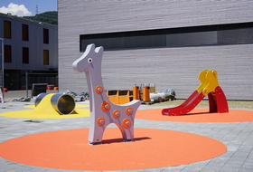 place de jeux girafe
