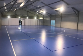 Salle de sport provisoire