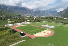 Piste d'athlétisme Ecossia de Sierre