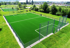 Terrain de football, parc des Rives Yverdon-les-Bains