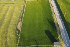 Terrain de football naturel