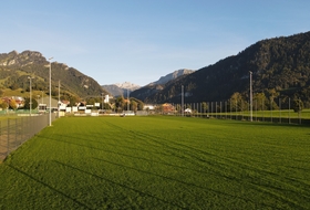 Terrain de football naturel