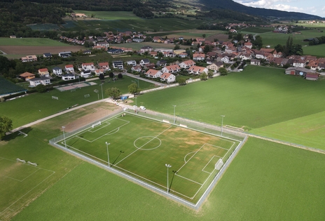 Champagne vue aérienne