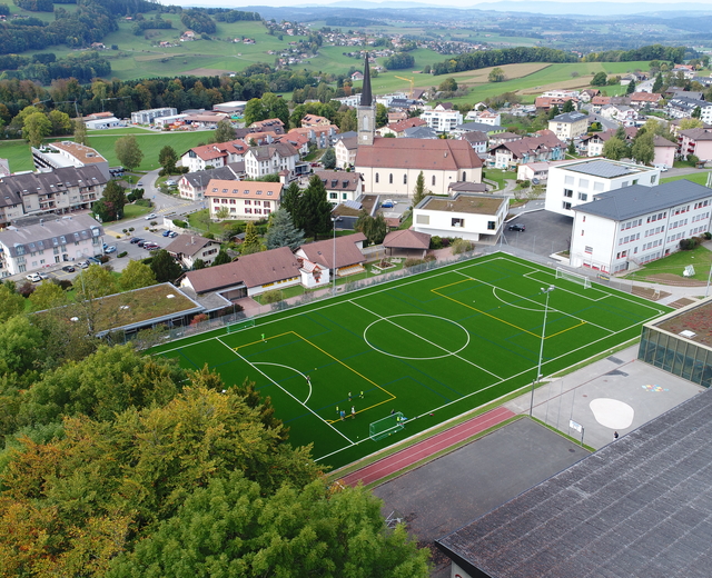 Attalens - terrain de football synthétique