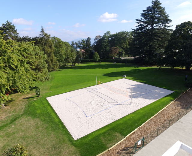 Versoix - Collège du Léman - Beach Volley Piste Finlandaise