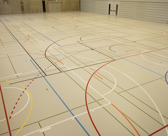 marquage ligne indoor