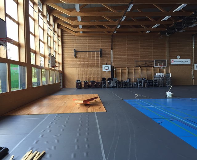sol sportif polyvalent