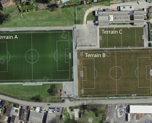 Vernier Aïre Vue aérienne