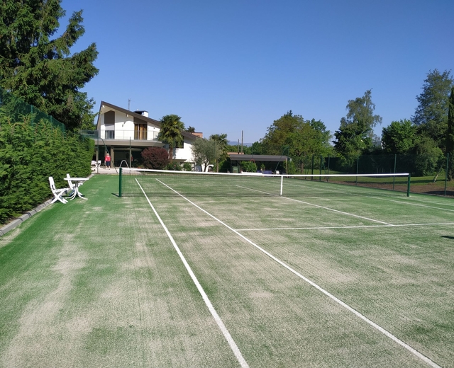 Court de tennis privé