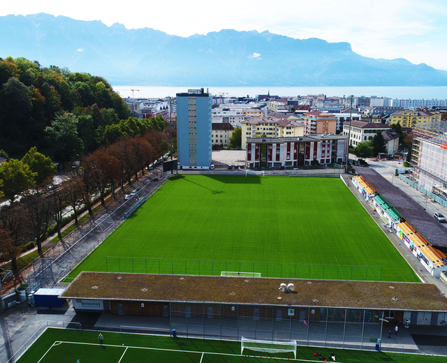 Vevey - entretien du terrain de Copet 1