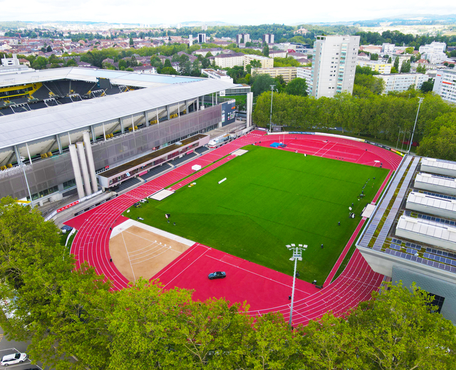 Piste d'athlétisme Bern Wankdorf 2