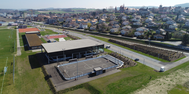 Avenches - zone sportive de sous-Ville