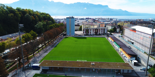 Vevey - entretien du terrain de Copet 1