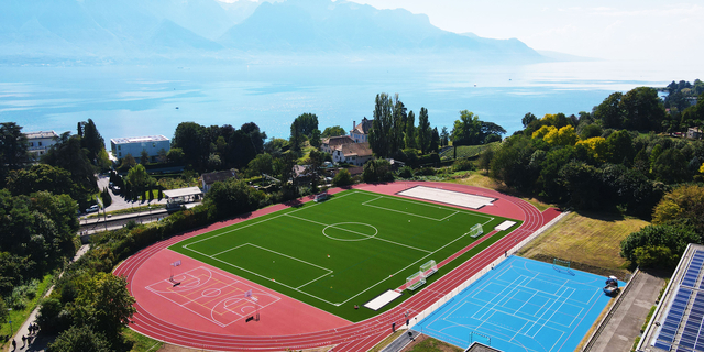 Tour-de-Peilz - Gymnase de Burier - Terrain de sport