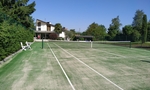 Court de tennis privé